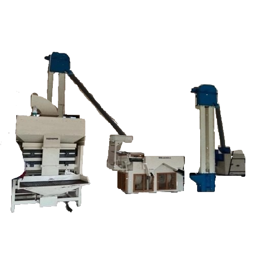 AUTOMATIC PAINTED SEED PROCESSING PLANT, For Cleaning, Capacity: 1.5 Ton Per Hour