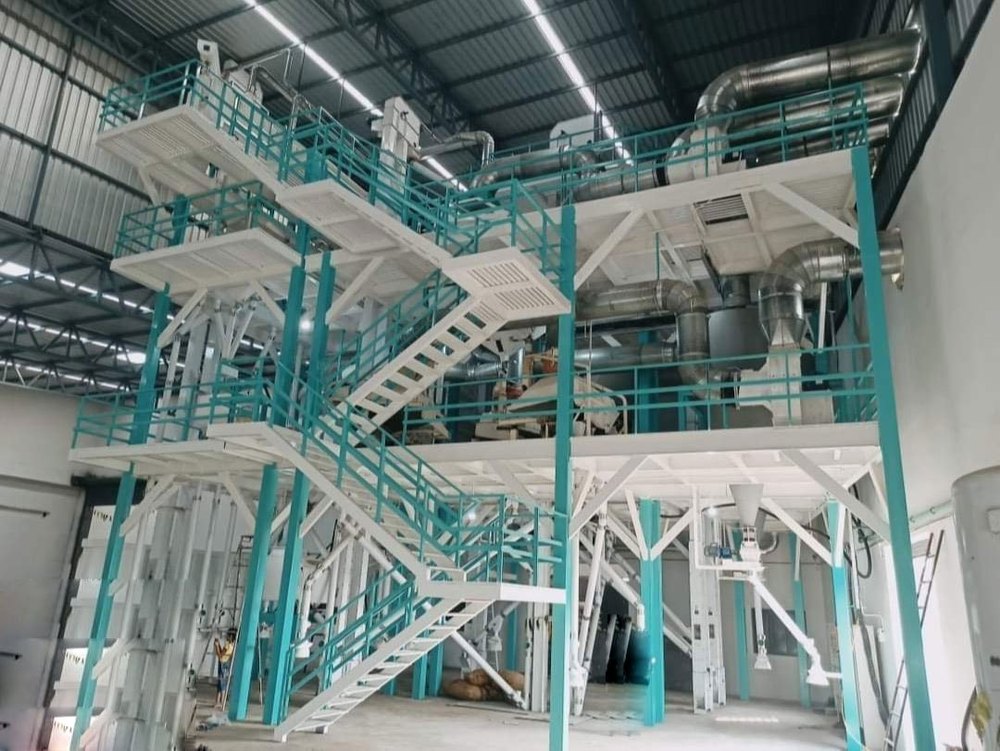 Semi Automatic Seed Sorting Plant, For Cleaning, Capacity: 35000 kg Per Hour