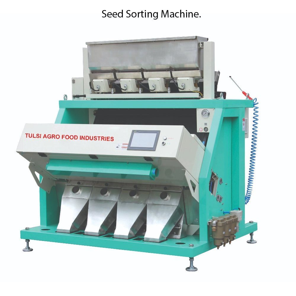 Seed Sorting Machine, For Industrial, Capacity: 3 Ton/Hour