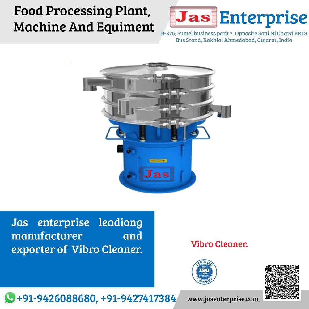 Automatic Vibro Cleaner, Single Phase, Capacity: 1.5 Ton