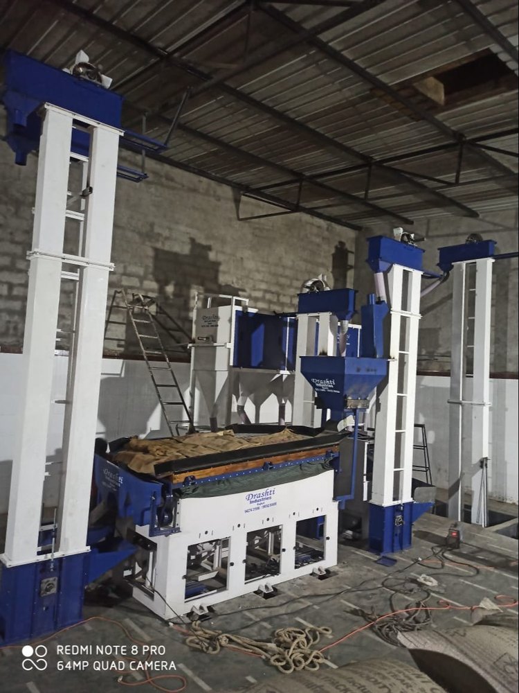Semi-Automatic Maize Seed Cleaning Plant