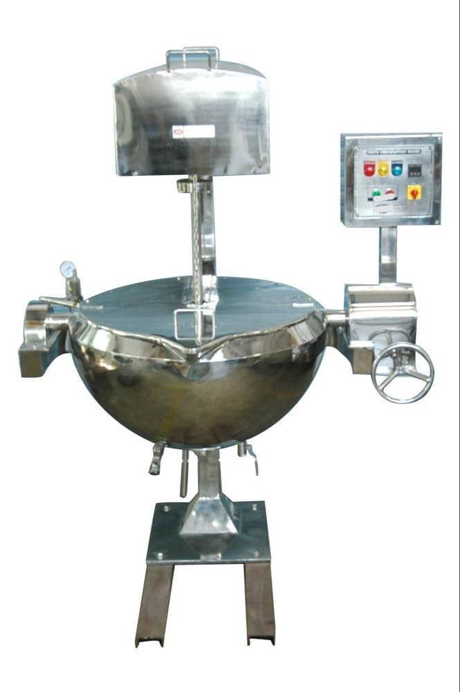 Stainless Steel Starch Paste Kettle, Capacity: 50L