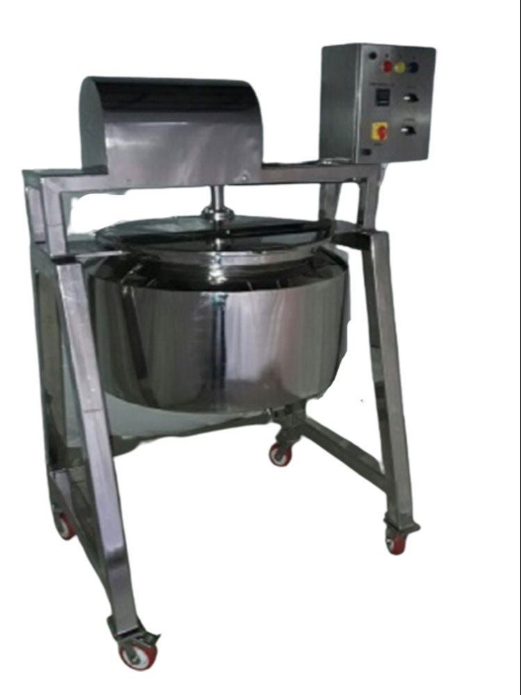 Stainless Steel Paste Kettle, Capacity: 50kgs To 250kg