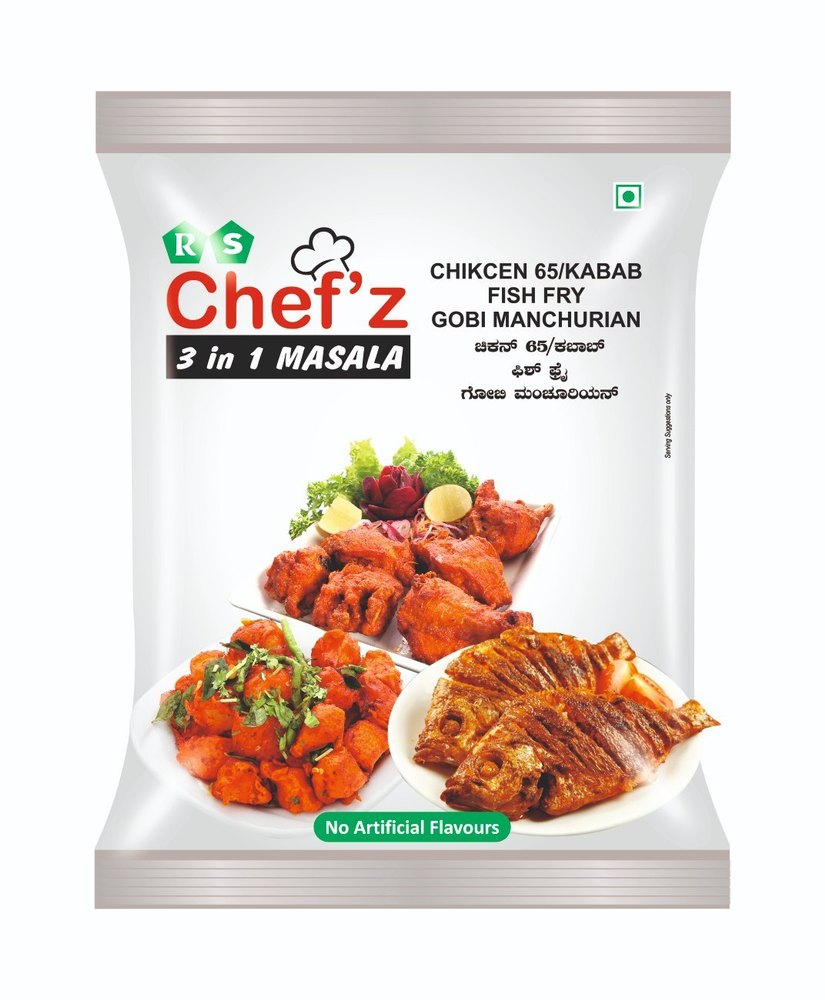 Chefz Gobi Manchurian Masala Mix, Packaging Type: Pouch