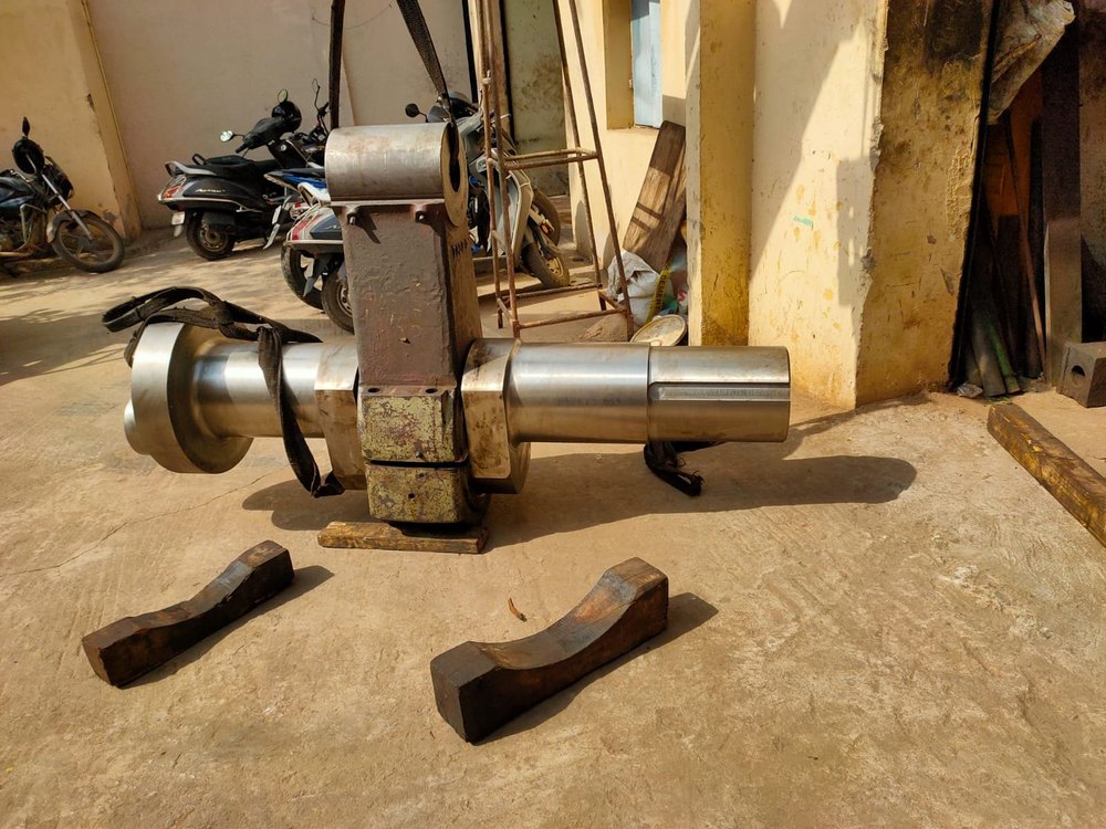 Steel Crane Rail Power press crank shaft machining, For Overhead Cranes