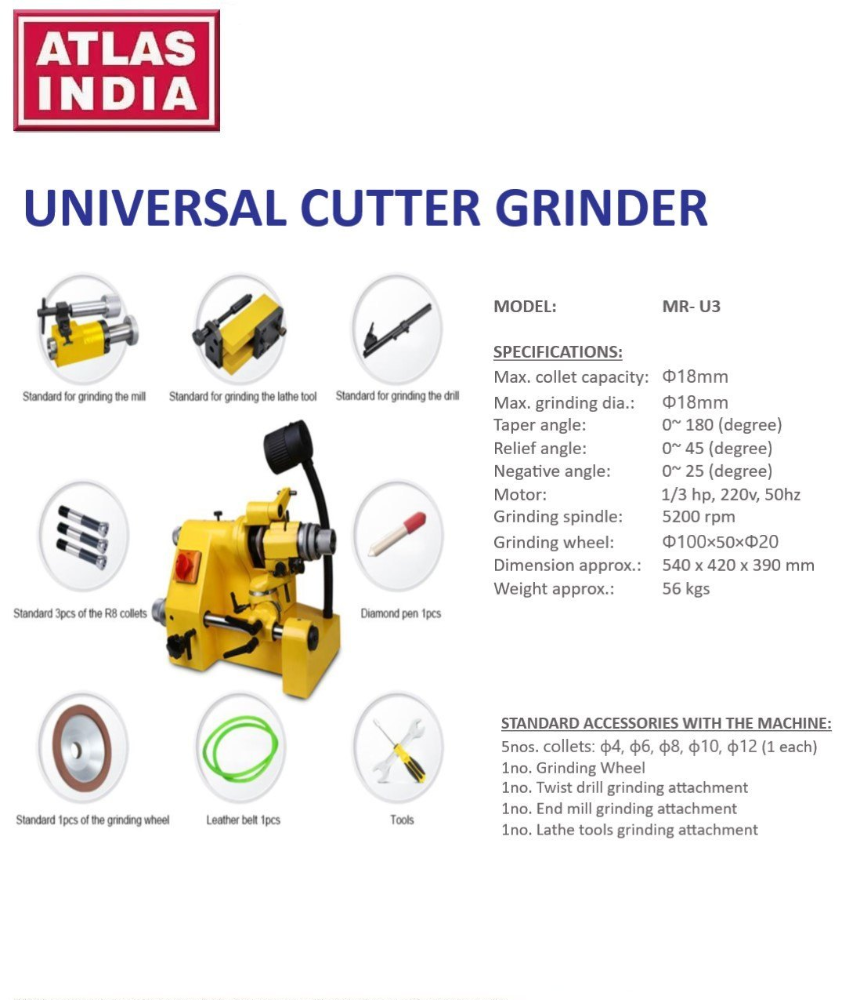 Universal Tool Cutter Grinder