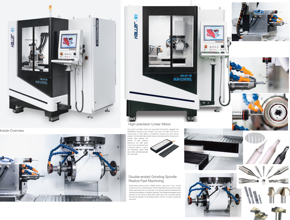 Automatic CNC Tool and Cutter Grinding Machine, Automation Grade: Haller