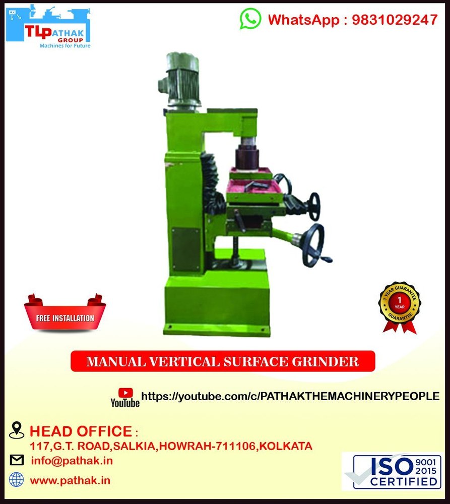 Manual Vertical Surface Grinder