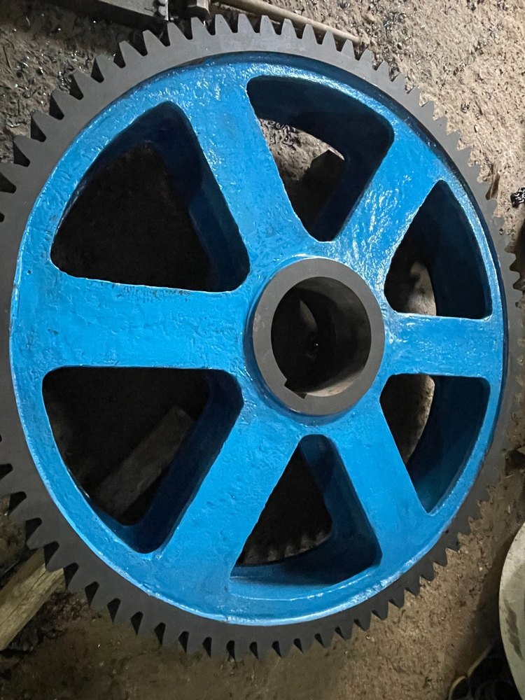 Bull Gear For Rubber Mixing Mill, For Industrial