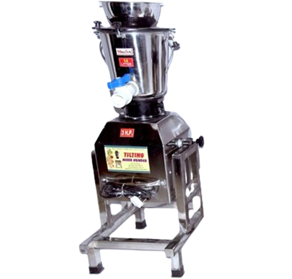 Mill Zon Stainless Steel 3HP Heavy Duty Grinder Machine, 2 kW