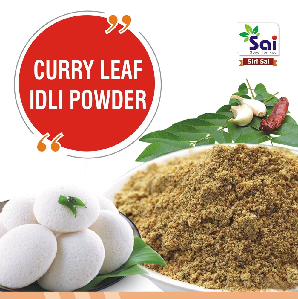 Spicy 1kg Curry Leaf Idly Chilli Powder, Packaging Type: Bag