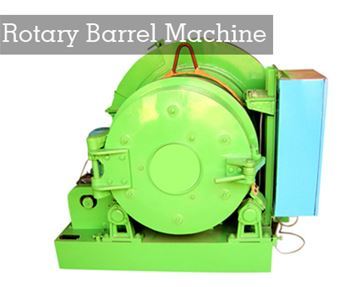 Automatic Wheel Blasting Rotary Barrel Machine