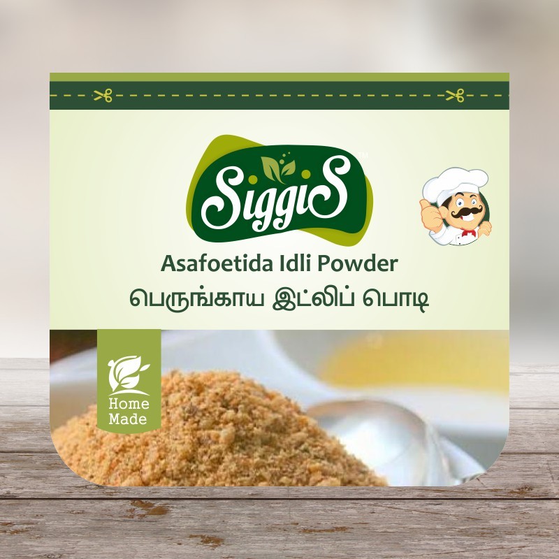 Siggis Packets Asafoetida Idli Podi, Features: Tasty & Spicy