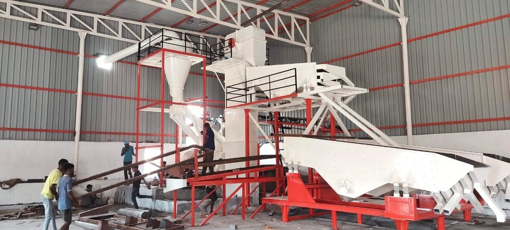 130 HP Mild Steel 30/80 Quartz Grinding Plant, Capacity: 12 Tonne Per Hour