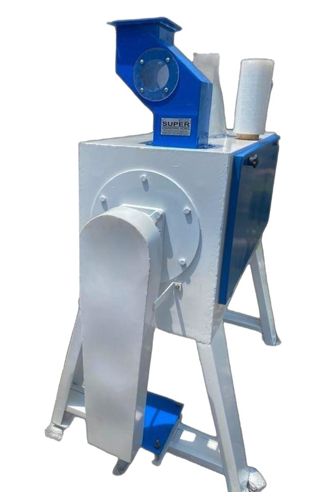 3 HP Semi Automatic Wheat Scorer Machine, 40 Kg/hr