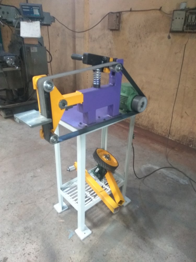 Manual 1-3 Knife Belt Grinder, Warranty: 1 year
