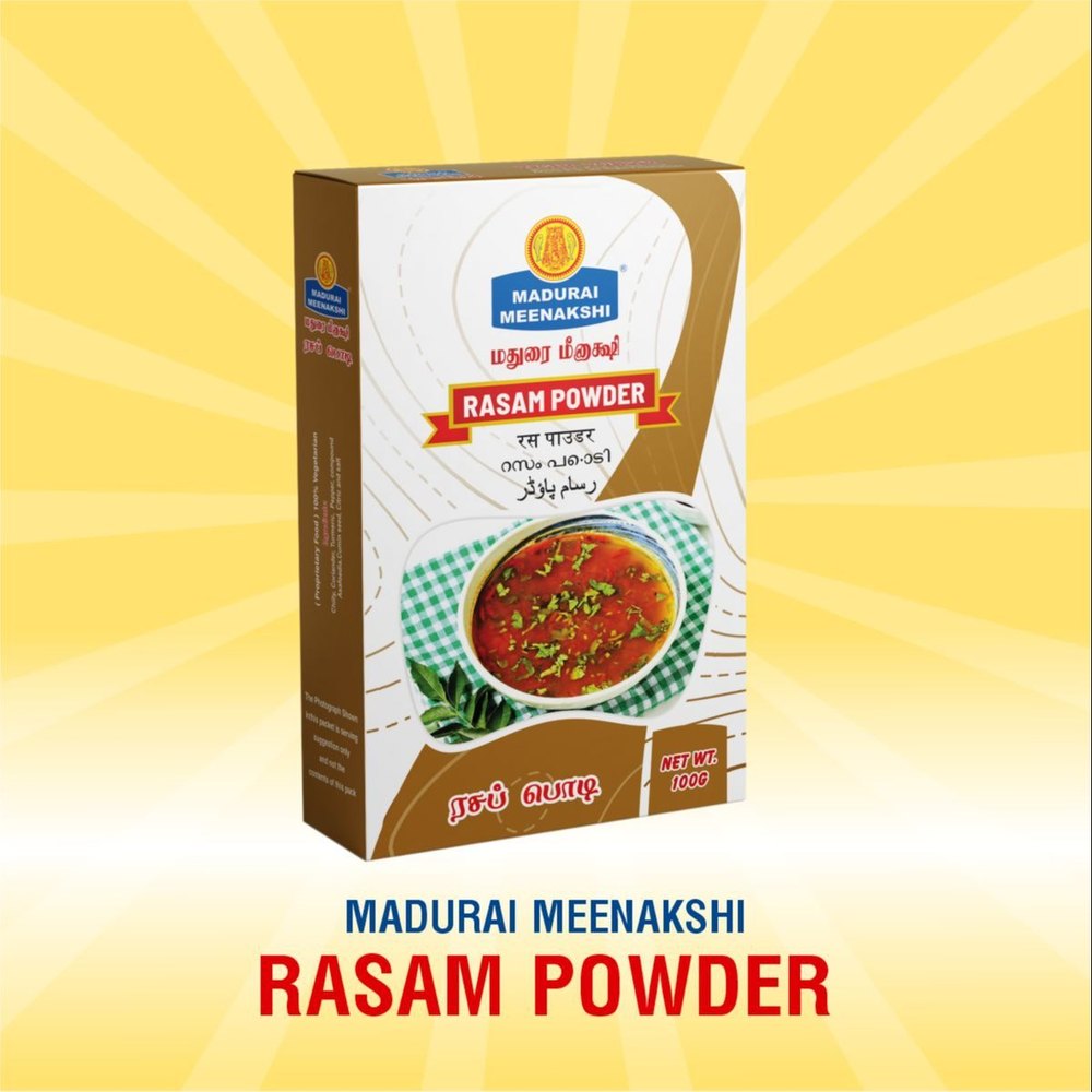 Madurai Meenakshi Distributor of Rasam Powder, Packaging Size: 100 g, Packaging Type: Box