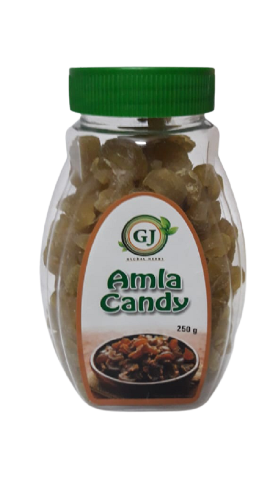 GJ Global Amla Candy, Packaging Type: Plastic Jar, Packaging Size: 250gm