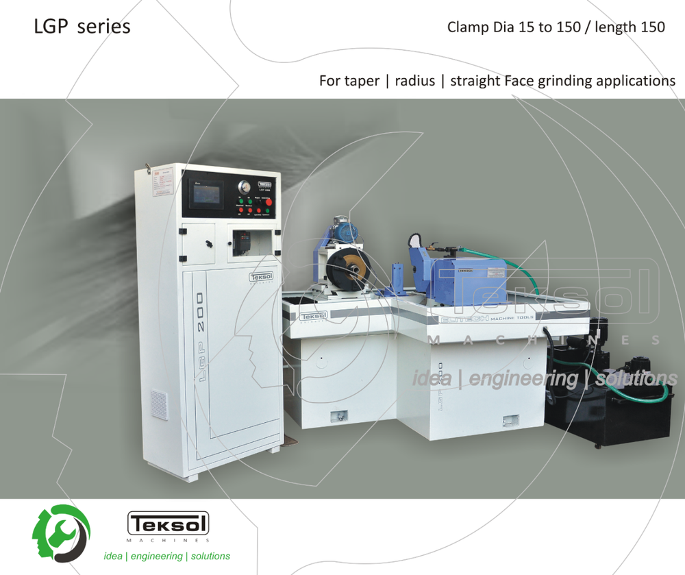 Teksol Cylindrical Face Grinding Machine, Model Name/Number: LGP 200