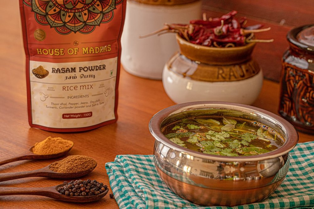 150g Rice Mix Rasam Powder, Packaging Type: Packets