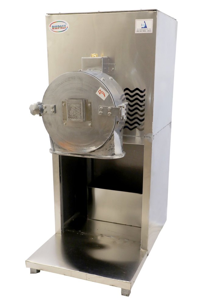 7.5 HP Three Phase SS Body Double Chamber Commercial Atta Chakki