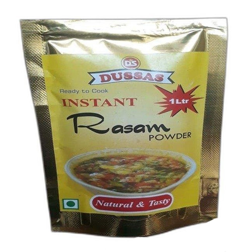 Dussas 50gm Instant Rasam Powder, Packaging Type: Packets