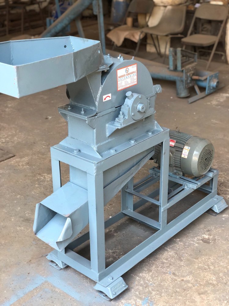 Mild Steel Hammer Mill Pulverizer Machine, For Industrial