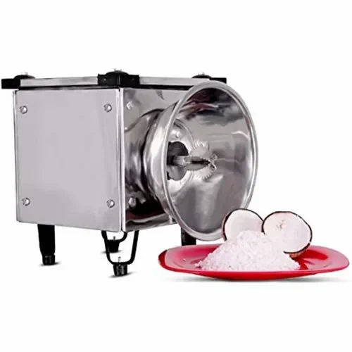 Silver Portable Coconut Grinding Machine