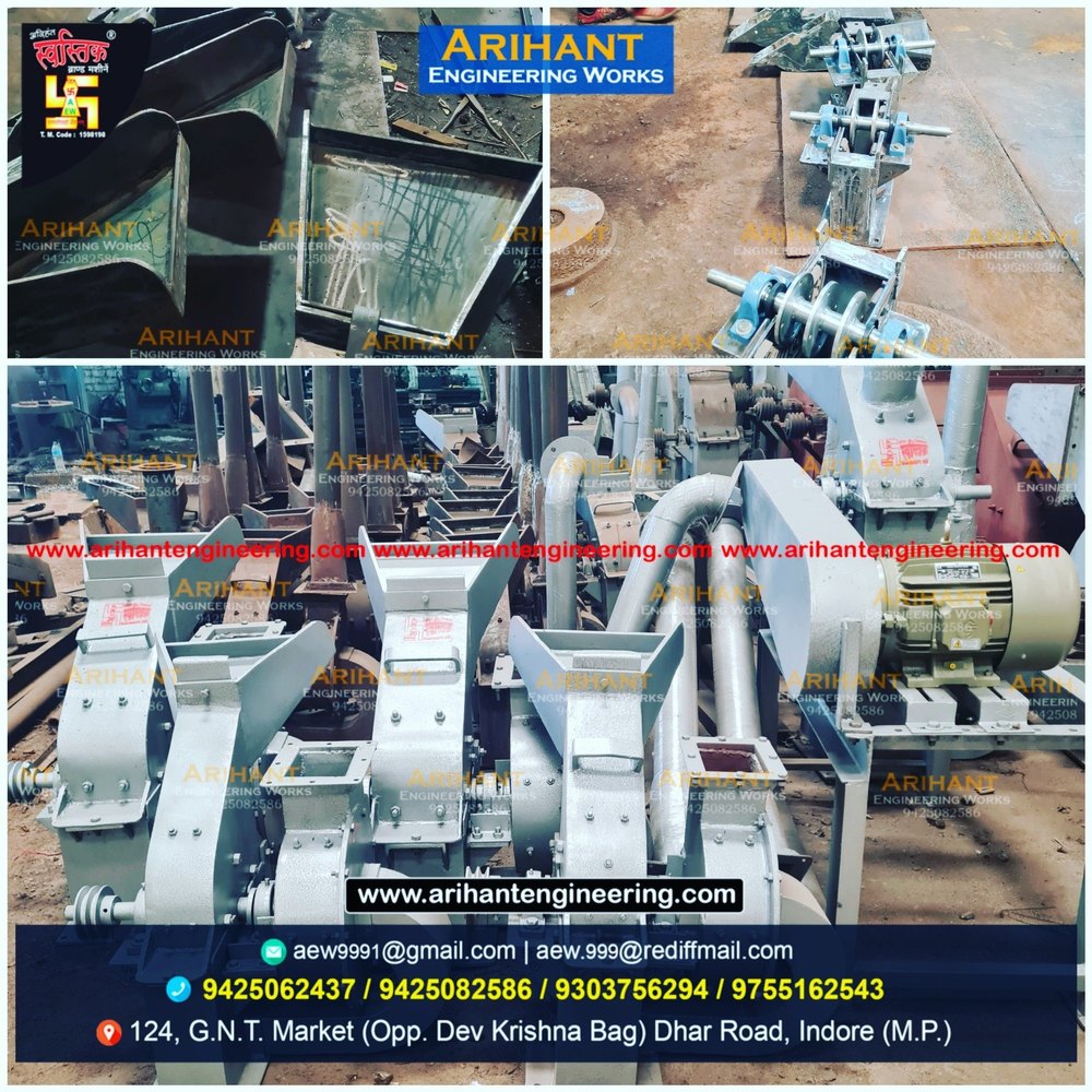 Mild Steel Minerals Pulverizer Machine, For Industrial