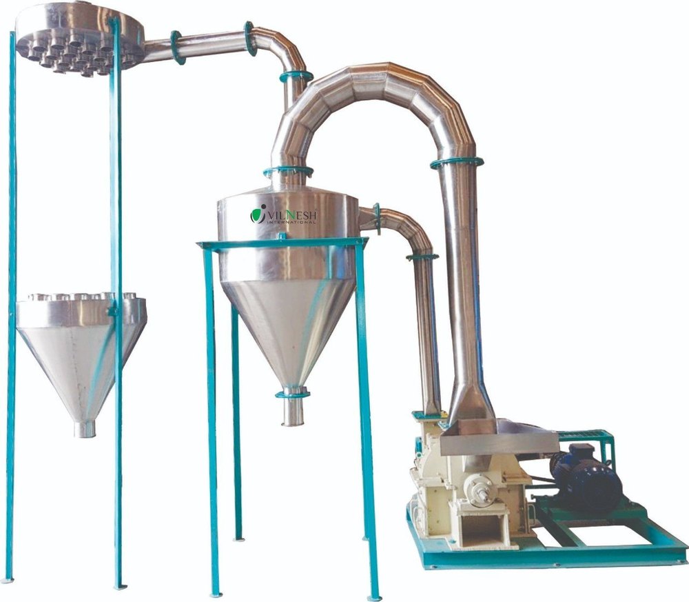 VILNESH INTERNATIONAL Stainless Steel IMPEX PULVERIZER, For Industrial, Three Phase