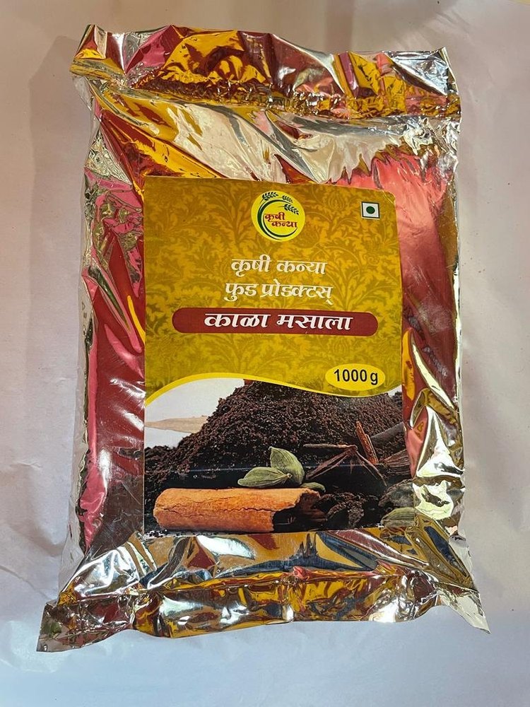 Krushi Kanya 1 Kg Kala Masala, Packaging Type: Packets