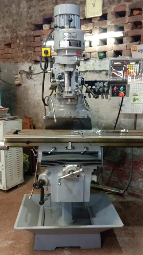 Mild Steel Turret Milling Machine, Automation Grade: Semi-Automatic, Model No.: M1TR