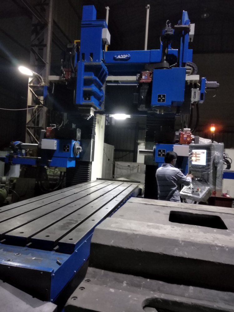 PMTS Universal CNC Plano Miller, Table Length: 15000 MM Max, Model Name/Number: Parvati