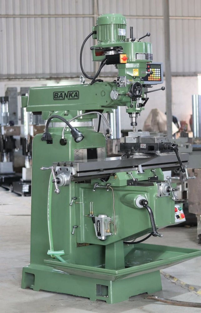 Aluminium Ram Turret Milling Machine, Table Size: 1270 X 254 mm