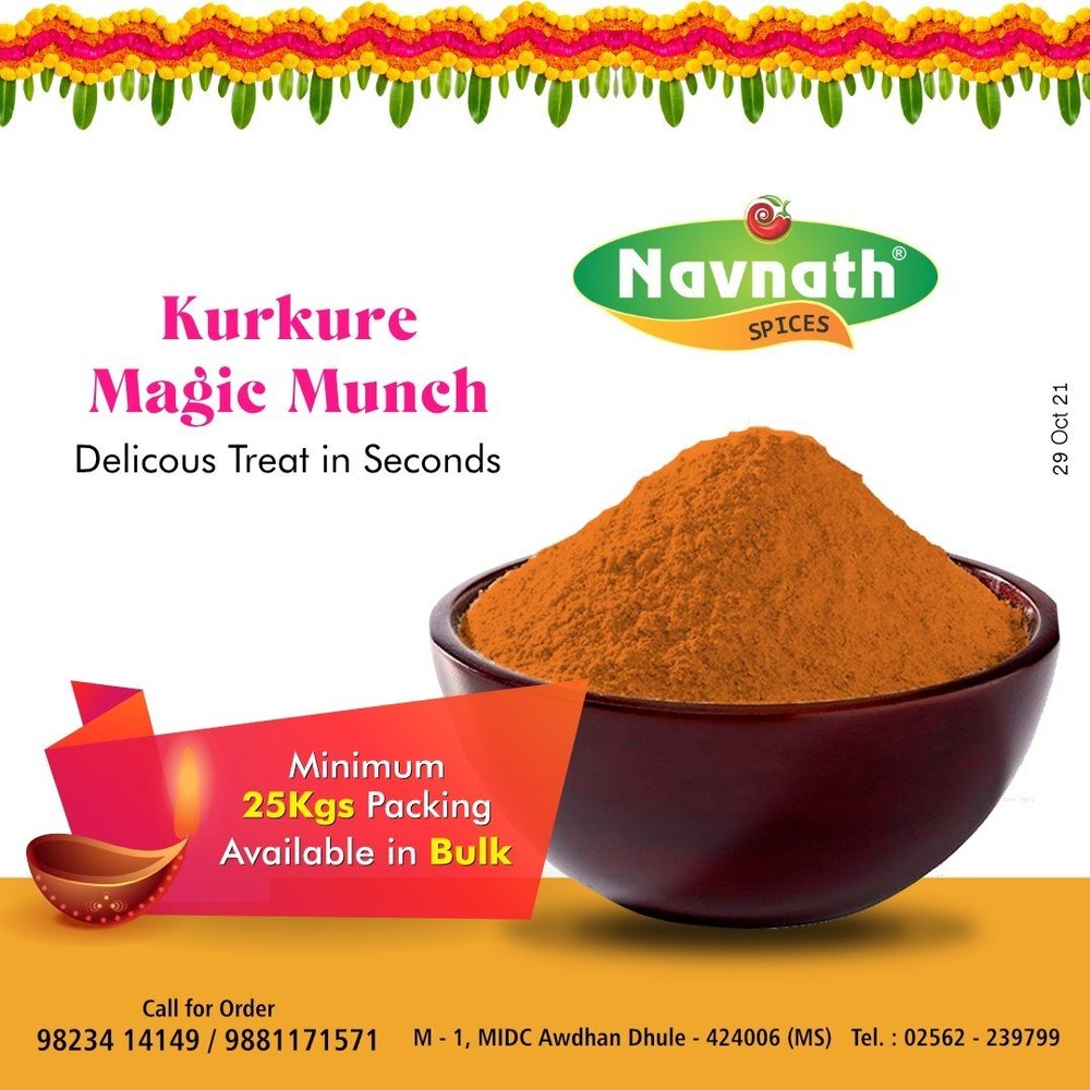 Kurkure Magic Masala, For Food Processing, Packaging Type: PP Bag and Box
