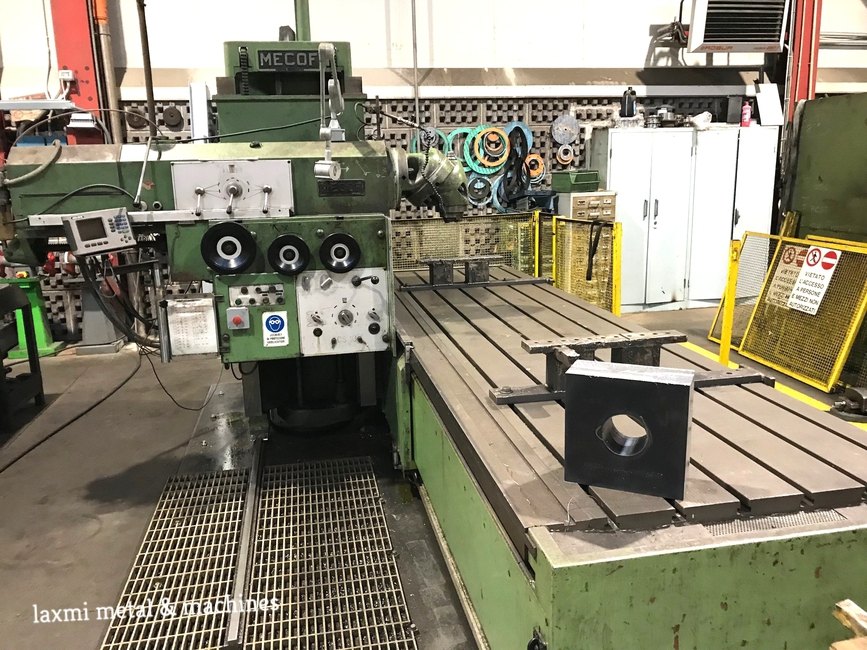 With Dro BED MILLING MECOF CS10