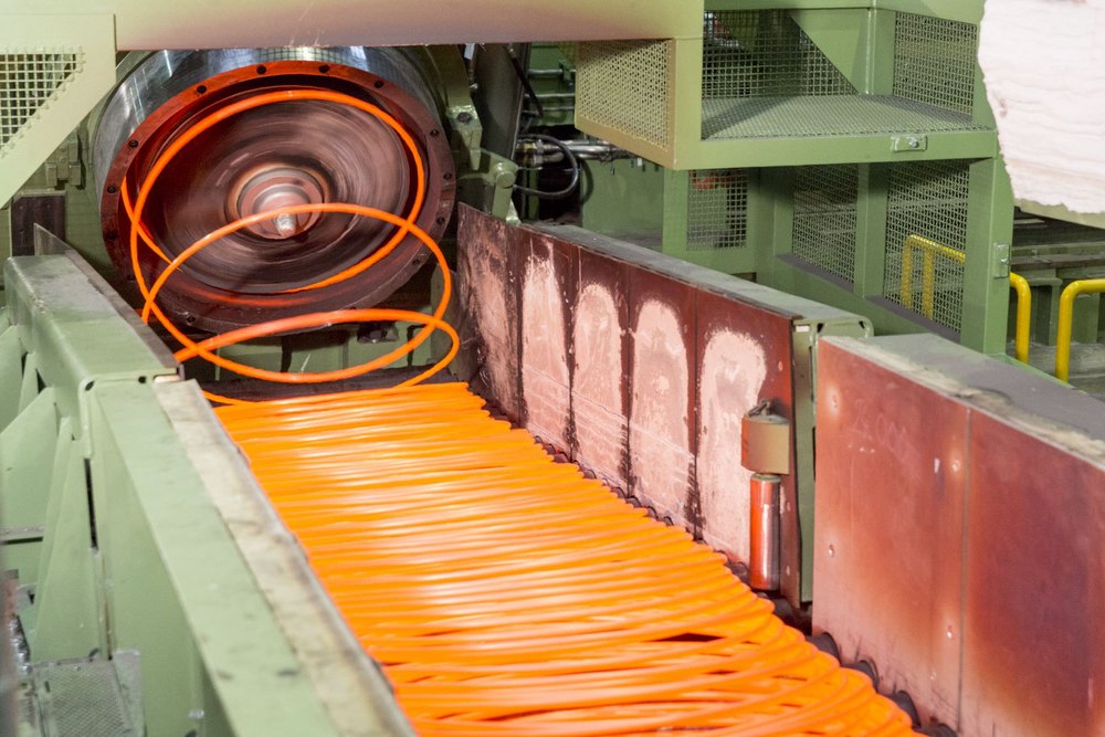 Mild Steel Wire Rod Rolling Mill, 380-460 V