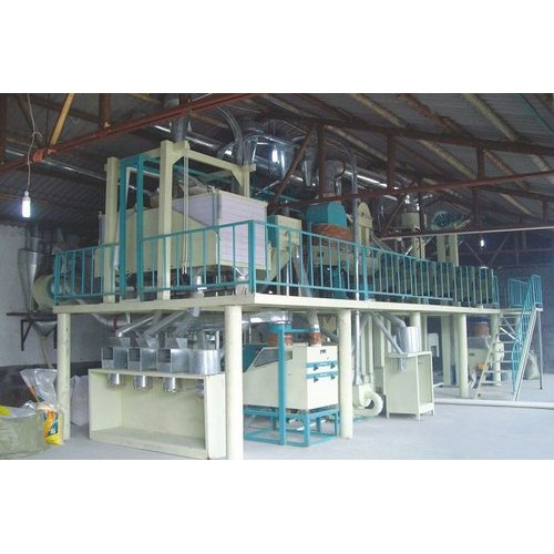 Maize Grit Mill Plant