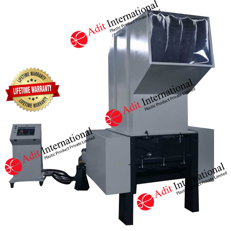 Adit International Mild Steel Heavy Duty Plastic Scrap Grinder Machine, Capacity: 500 Kg Per Hour, 400 V