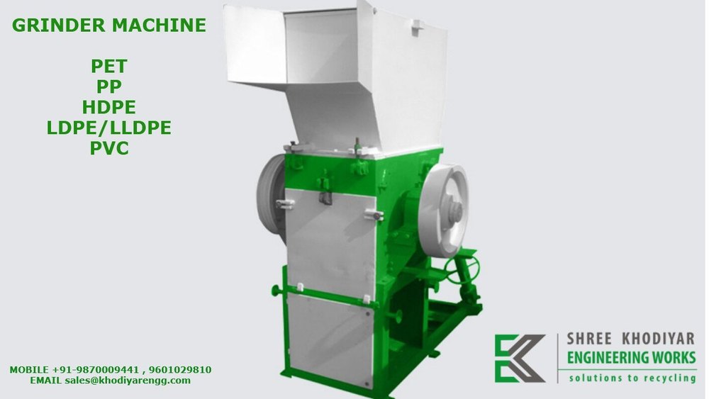 Plastic Waste Grinder For Washing Plant