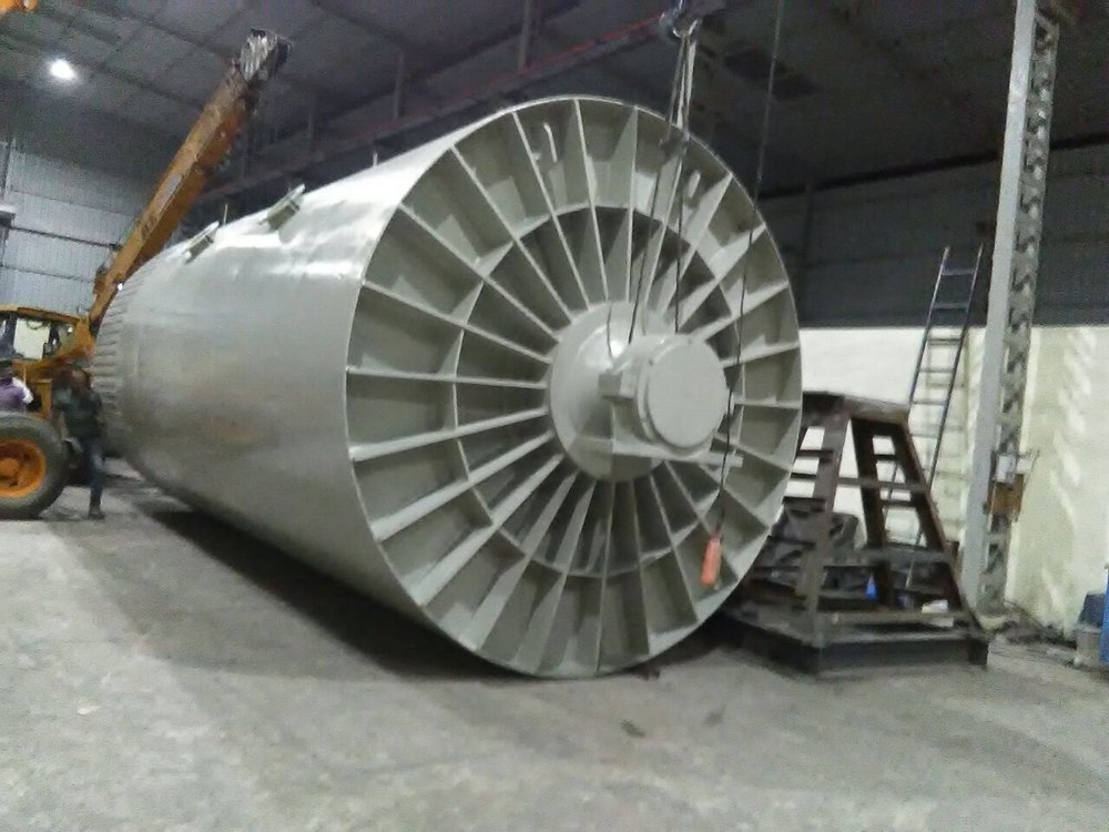 Ceramic Slurry Grinding Mild Steel BALLMILL 40 TON, For Industrial