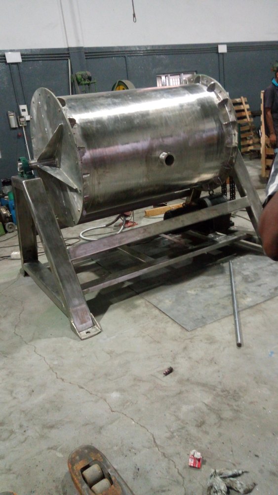 DM Engineering 2 Hp SS Ball Mill, For Industrial, 1 Ton