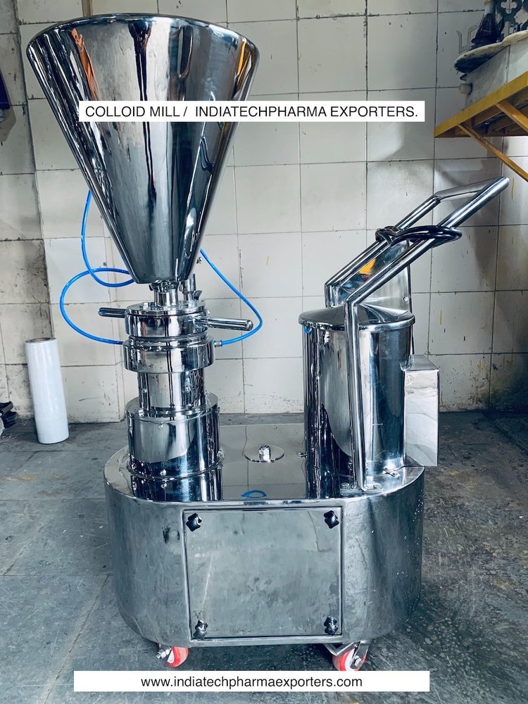3 Phase Stainless Steel Peanut Butter Colloid Mill, Capacity: 1Hp 3 Hp 5 Hp