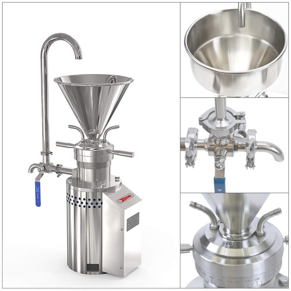 2 HP Stainless Steel Colloid Mill Machine, Capacity: 720 Kg/Hr
