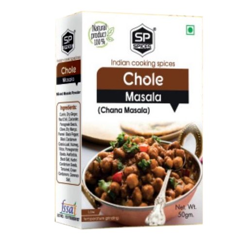 Sp Spices Chole Masala Powder, Packaging Size: 50 g