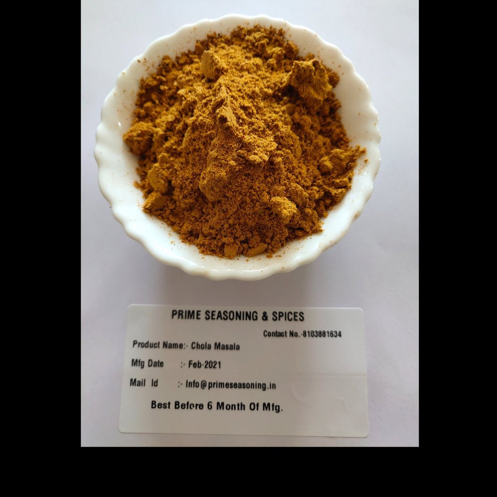 Chola Masala, Packaging Size: 500 gm, Packaging Type: Packets