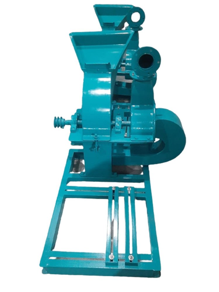 4 HP Mild Steel Full Circle Hammer Mill, Capacity: 500 Kg Per Hour