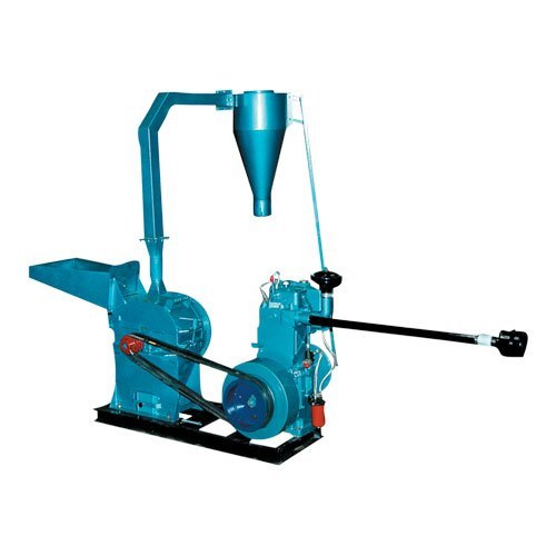 5 HP Mild Steel Hammer Mills, Capacity: 100 KG Per Hour