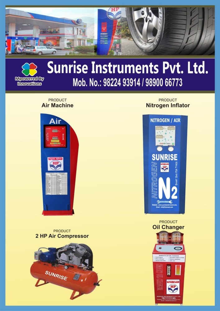 Stainless Steel Air machine, Capacity: 0-100 Psi