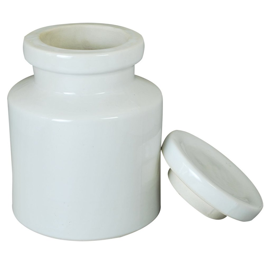 White Plain Round Pot Mill